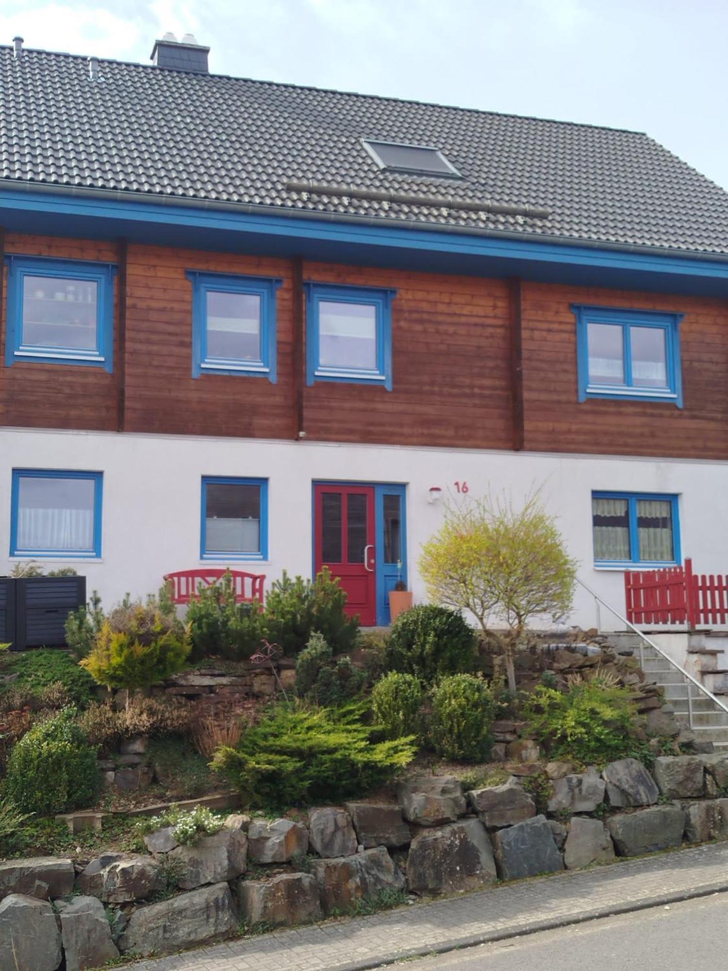 شقة Holzhausidylle Am Steimel Neunkirchen  المظهر الخارجي الصورة